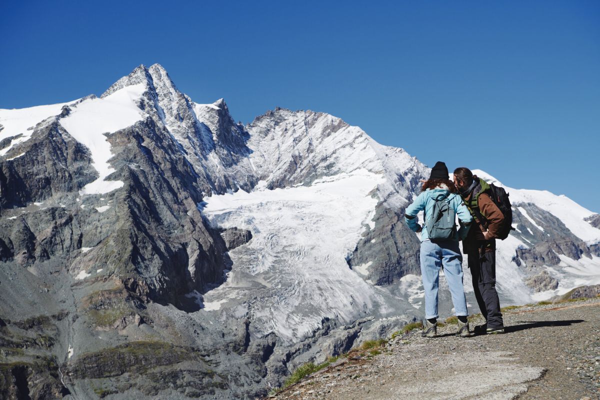 Wanderweg an der Großglockner Hochalpenstraße