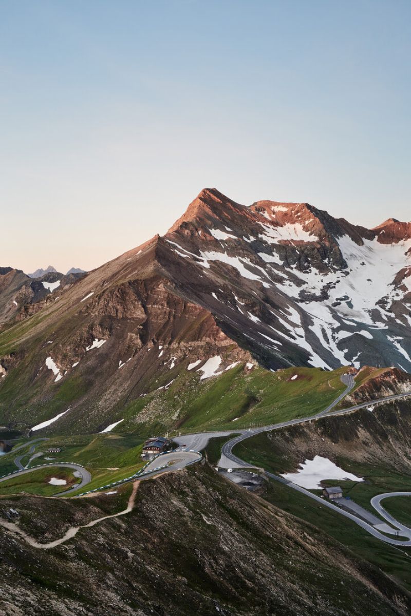 Abendblick über die Großglockner Region
