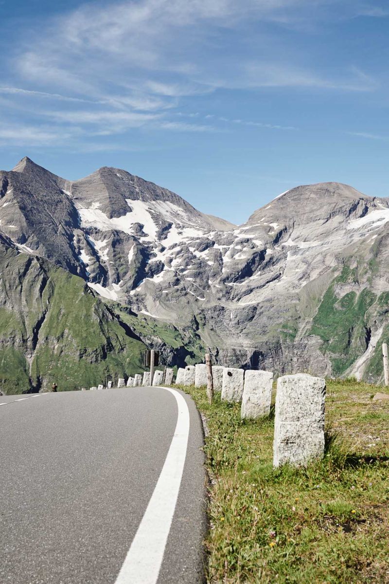 Großglockner Hochalpenstraße in der Region