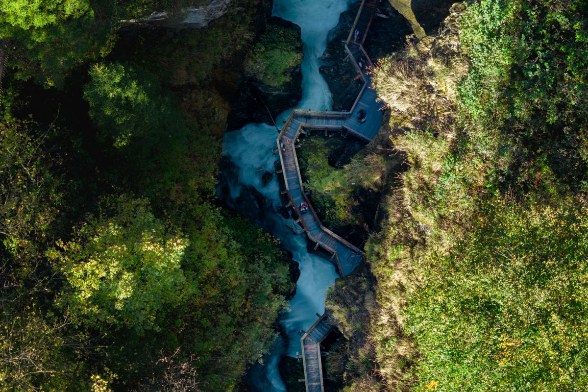 Blick in die Sigmund-Thun-Klamm