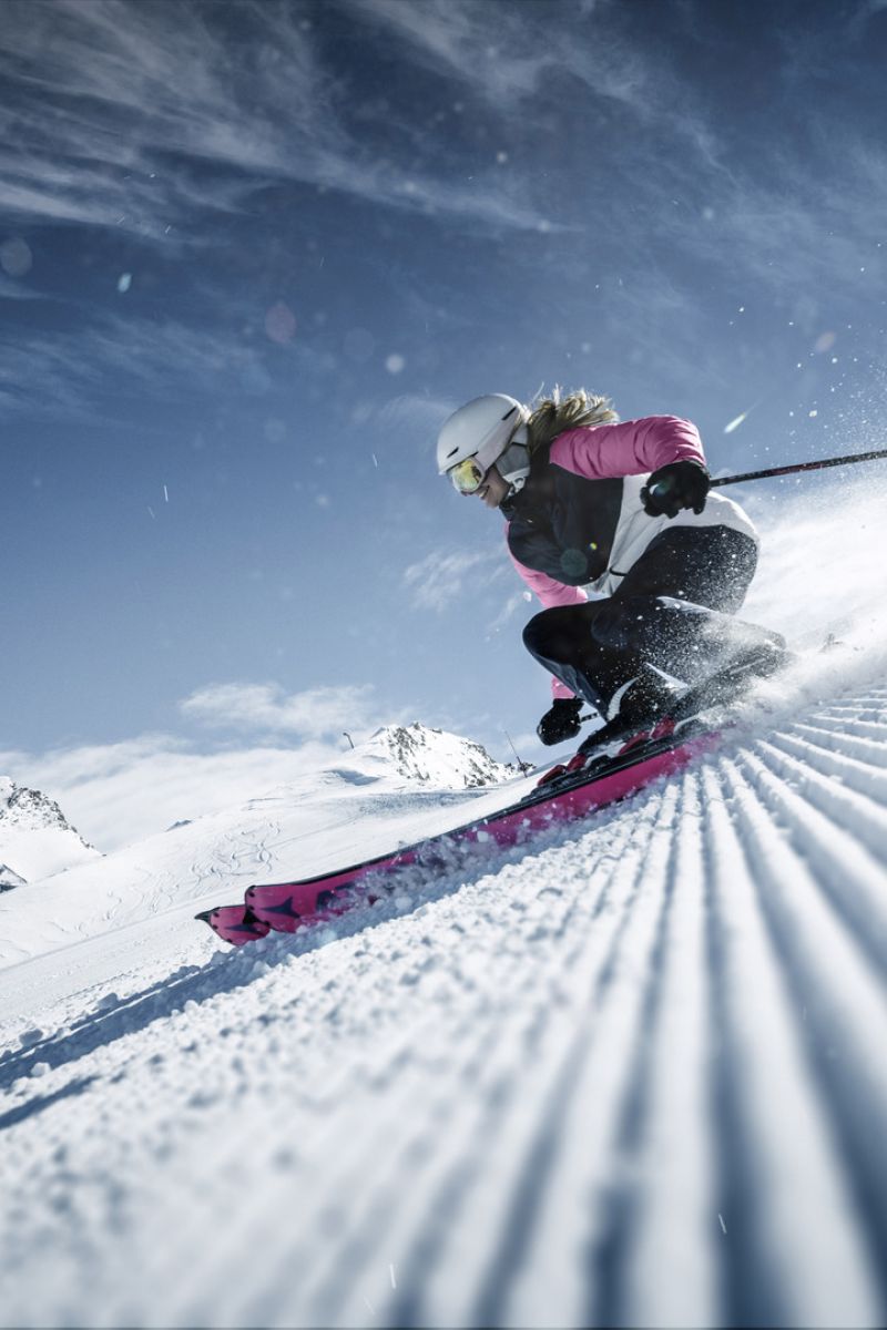 Sonnenskilauf am Kitzsteinhorn