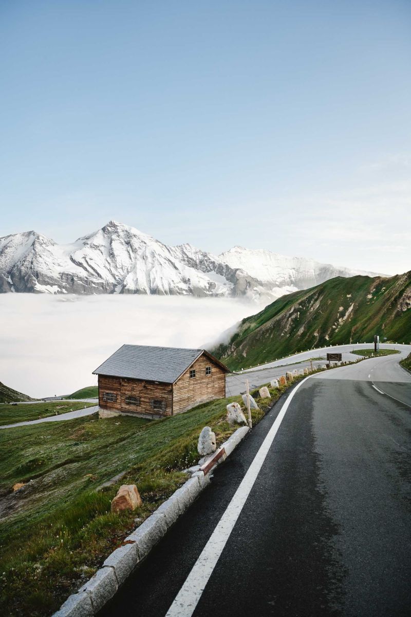 Großglockner Hochalpenstraße in der Region