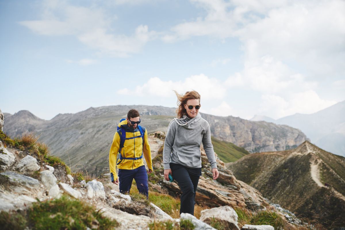 Wanderweg an der Großglockner Hochalpenstraße